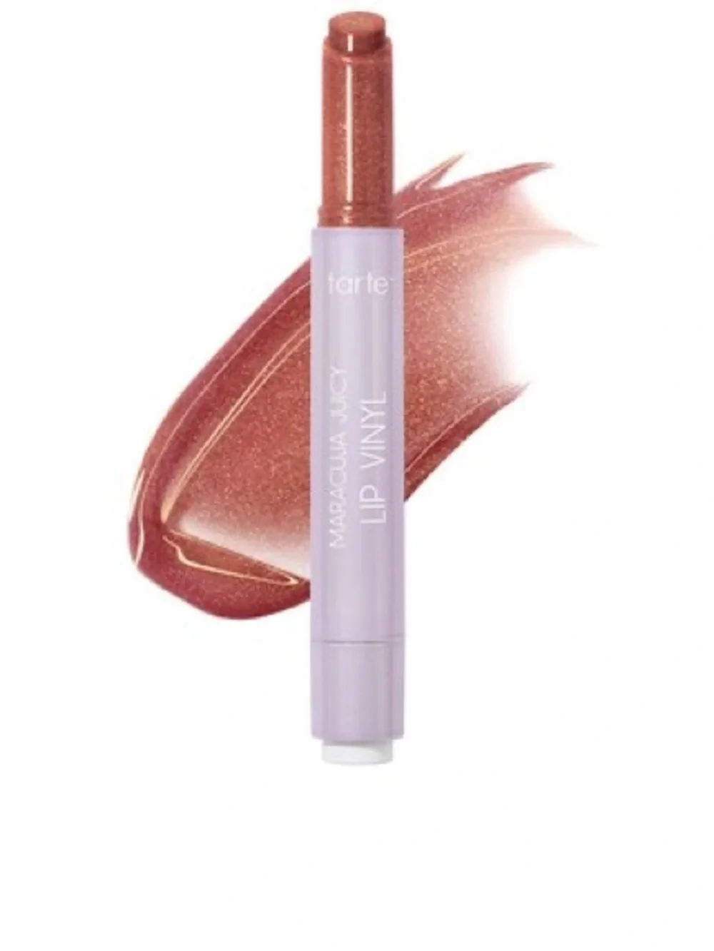 NIB TARTE Maracuja Juicy Lip Vinyl Gloss in Shimmering Cinnamon Spice - Picture 1 of 6